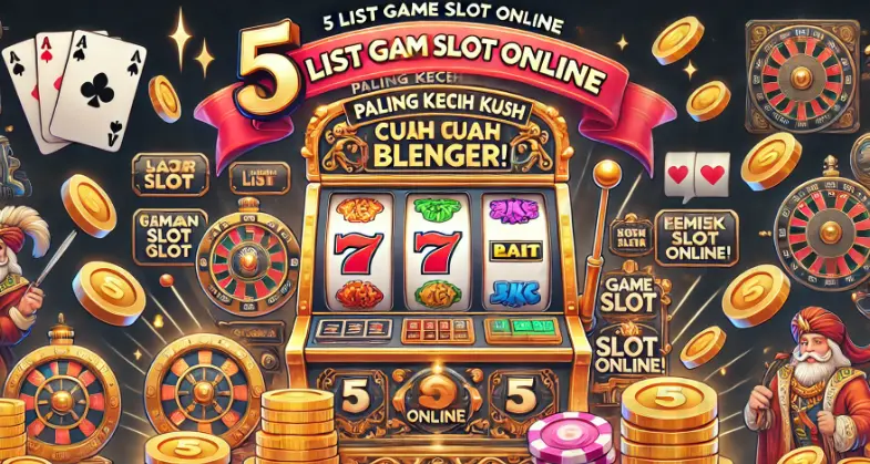 5 List Game Slot Online Paling Kece Kasih Cuan Blenger!