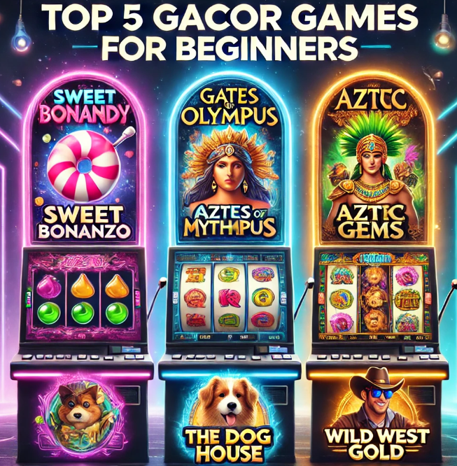 Main Slot Gacor Hari Ini dengan 5 Game Tergacor buat Pemula!